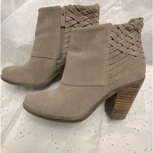 Suede ankle boots